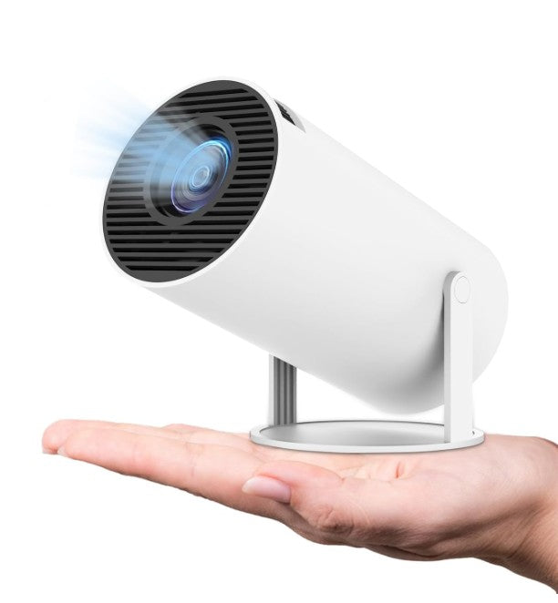 HY300PRO Mini Projector with WiFi and Bluetooth, 4K Support Smart Portable